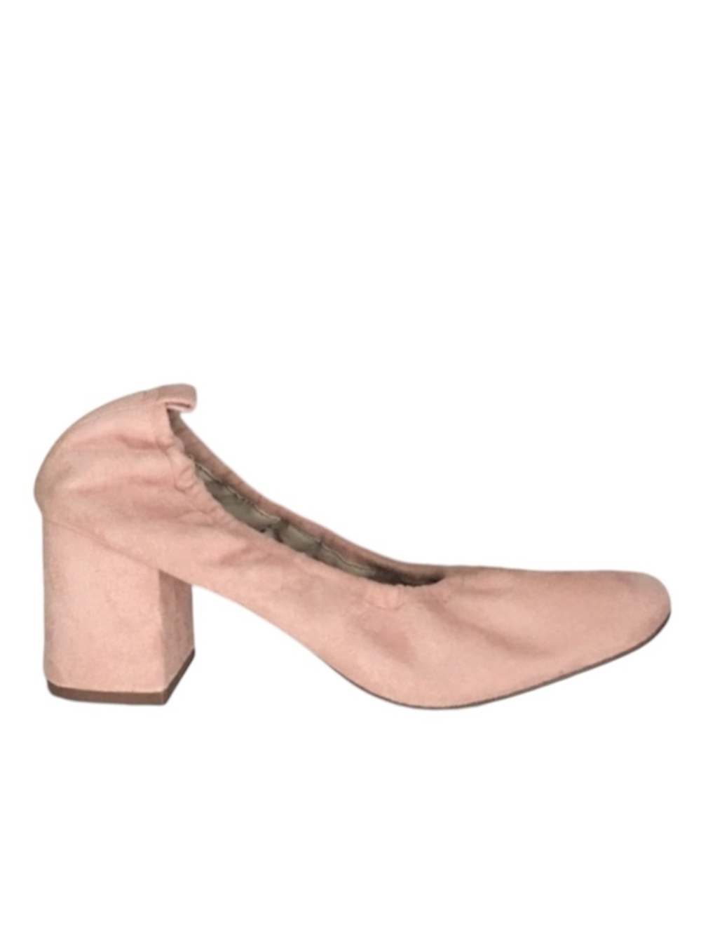 ASOS Women’s 6 Pink Shoes Stretch Collar Block‎ Heel